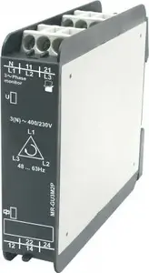 Relpol sequence and phase loss monitoring relay 2P 5A 342–457V AC MR-GU3M2P (2613065)