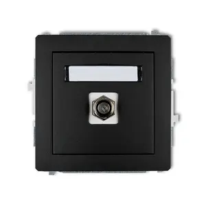 Розетка Karlik 12DGF-1 тип F, одинарная, IP20