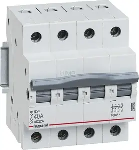 Izolācijas slēdzis Legrand RX3 419330 4-polu 40 A