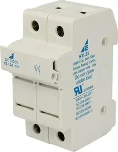 Fuse disconnector ELEKTROPLAST STI/32/2P for 10x38 fuses 1000 V DC, model 87.750