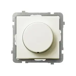 Диммер и выключатель Ospel ŁP-8R/m/27 — 230 В, IP20, 71×71×50 мм