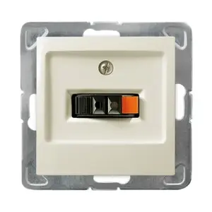 Socket outlet Ospel GG-1Y/m/27 — IP20, 71×71×41 mm flange dimensions