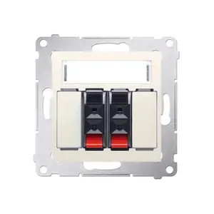 Розетка Kontakt-Simon DGL32.01/41 белая, корпус пластик, IP20, 75×75×48 мм