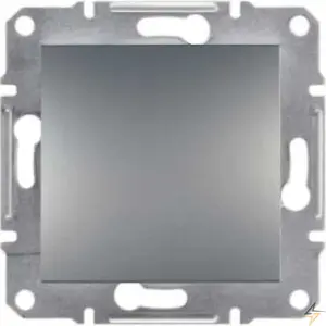 Заглушка без рамки Schneider Electric Asfora — нержавеющая сталь (EPH5600162)