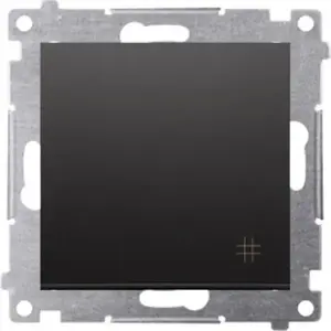 Kontakt-Simon cross switch module DW7A.01/49 16AX 250V screw terminals matte black