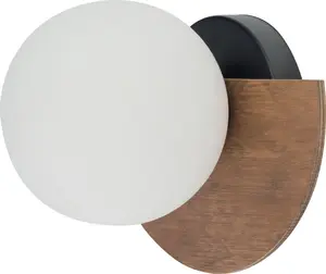 Wall Lamp SIGMA Sigma MIRROR 33303 LED-ready brown for corridor