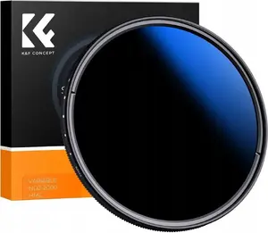 Neutral Density Variable Filter K&F 52mm Fader ND2–ND2000 (52 mm, gray)