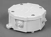 Virsmontāžas kārba PAKPLAST P1BP P-1 IP41 apaļa 80×35 mm balta