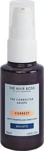 Korekcijas pilieni tumšiem matiem The Hair Boss by Lisa Shepherd Brunette 50 ml