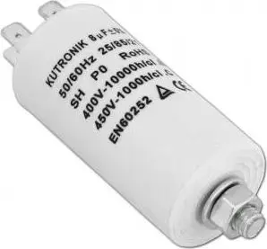 Capacitor Lamex Kondensator 8 µF 450 V model KNM 8uFKNM (LXKON06)