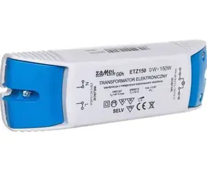 Elektroniskais transformators ZAMEL ETZ150 230→11,5V 0–150W (MPN LDX10000039)