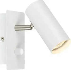 Wall lamp Markslojd Barcelona 107346, white finish, indoor wall sconce
