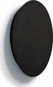 Настенный светильник NOWODVORSKI Ring 7635 — круглый LED бра 9W 3000K черный