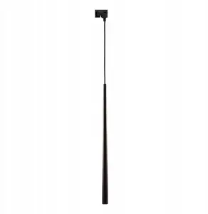 Pendant rail light Zuma Line Tracer 5751 for 1-phase track system, 1×6W G9, black