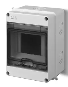 Модульный накладной распределительный щит ELEKTROPLAST EP-Lux Plus RN 1/5 IP55 N+PE (1951-01)