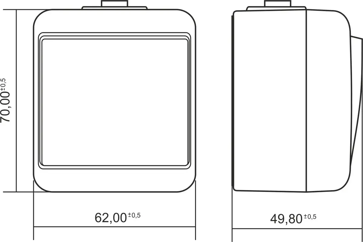 Karlik WHE-6 pushbutton switch Photo 2