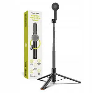 Селфи-палка MOBILE ORIGIN Magnetic Selfie Stick Tripod S2 — компактный складной штатив с магнитным держателем