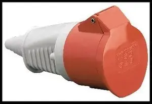 Pārnēsājamā rozetes Polam Nakło 32A 3P+Z IP44 izolēta 380V modelis 2643-326