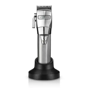Bezvadu bārdas/ķemmējamā mašīna BaByliss PRO FX8700E — hroma krāsa, iebūvēts akumulators, 120 min, 6300 apgr./min