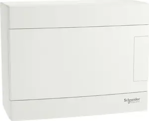 Surface-mounted distribution box SCHNEIDERE EZ9EUD108 1x8 modules IP40 IK07 white door