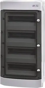 Module PV Distribution Box Eti-Polam ECH-48PT-s 4x12 modules, surface-mounted, UV-resistant, 1500V DC, IP65