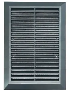 Вентиляционная решётка AWENTA T26AGR 140×210 мм TUS.Bk графит