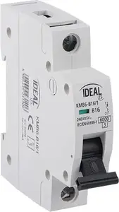 Circuit breaker Kanlux 1P C 10A AC model 23145 — single-pole overcurrent protection