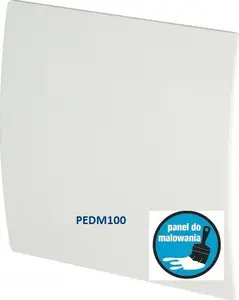 Декоративная панель AWENTA PEDM100 для корпуса вентилятора Escudo Ø100 мм — для окраски