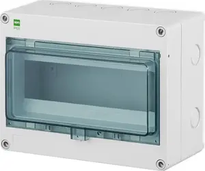 Sadalnes korpuss ELEKTROPLAST Hermetica Rn 1x8+2 PE+N IP65 (modelis 2204-01)