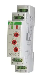 Universal Time Relay FF PCU-510 DUO 24/230V, 2×8A