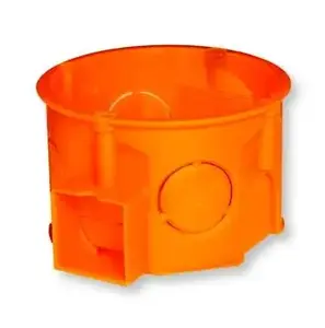 Flush-mount junction box Simet S60KF 60 mm, combined recessed electrical box