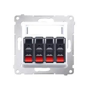 Розетка Kontakt-Simon DGL34.01/11, белая пластик, IP20, 75×75×48 мм