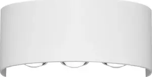 Outdoor wall light Italux Ortelo OWL-451-3-WH LED IP54 up-down white