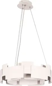 Pendant lamp MILAGRO TORINO ML6140 — white LED ceiling pendant