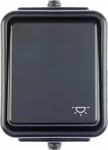Кнопка Schneider Electric PRZYCISK "ŚWIATŁO" IP44 Cedar черная WNT102C05