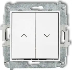 Switch mechanism Karlik MWP-88 for roller/venetian blind switch with retention (mechanism only)