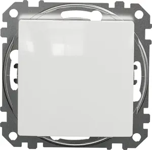 SCHNEIDERE Schneider Sedna Design SDD111116 white stair push-button switch, single-pole, plate-mounted
