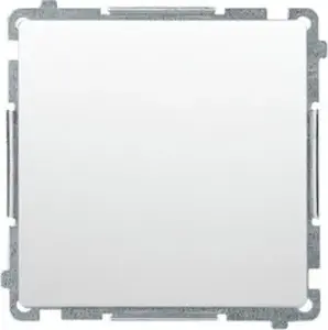 Wall stair switch Kontakt-Simon Basic BMW6.01/X/11 10AX 250V~ without pictogram, white