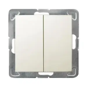 Smart switch Ospel ŁP-17Y/m/27 — 250 V AC, 10 A, IP20, 71×71×40 mm