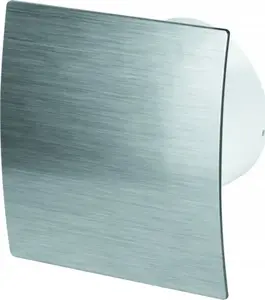 Bathroom extractor fan AWENTA Escudo WES125 125 mm, 175 m³/h, 18 W, 230 V, silver