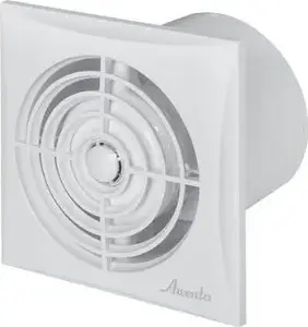 Vannas istabas ventilators AWENTA WZ125T, Ø125 mm, 6 W, 145 m³/h, 230 V, ar taimeri, balts