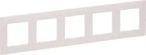 Рамка 5-постовая Legrand Niloe Step 863295 — пудрово-розовый