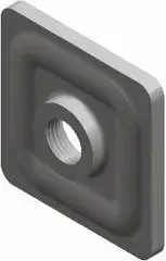 Nut Baks M8 reinforced — threaded fastener, M8 size