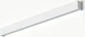Настенный светильник NOWODVORSKI Straight Wall 7567 белый прямоугольный для прихожей