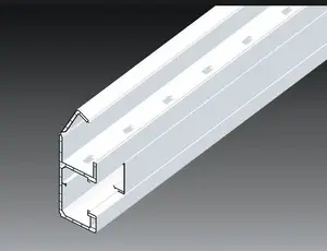 Kopos PK120X55D two-wall window sill trunking channel 120x55 mm, model PK120X55D (2/6/150)