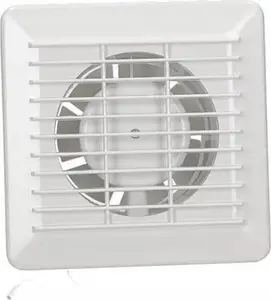 Bathroom extractor fan AWENTA WB100W Basic Ø100 mm 90 m³/h 14 W 230 V with pull-cord switch white