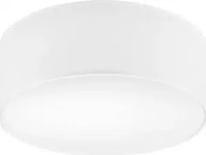 Потолочный светильник LAMKUR Chester 48031 круглый 2x60W E27 белый