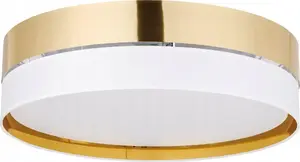 Потолочная лампа TK_LIGHTING Hilton 4772 — 3x15W, цоколь E27, бело-золотая