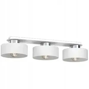 Потолочная лампа Luminex Marti 9842, 3×15W E27, белый/хром