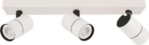Ceiling spot light Italux Laconi SPL-2813-3B-WH — white, 3-head ceiling fixture